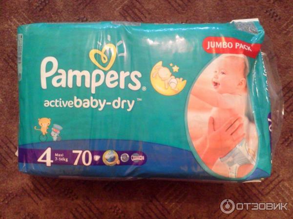 Подгузники Pampers Active Baby-Dry фото