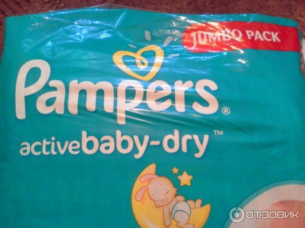 Подгузники Pampers Active Baby-Dry фото