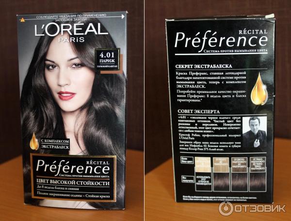 L'ORÉAL PARIS Стойкая краска для волос Preference