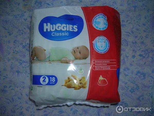 Детские подгузники Huggies Classic фото