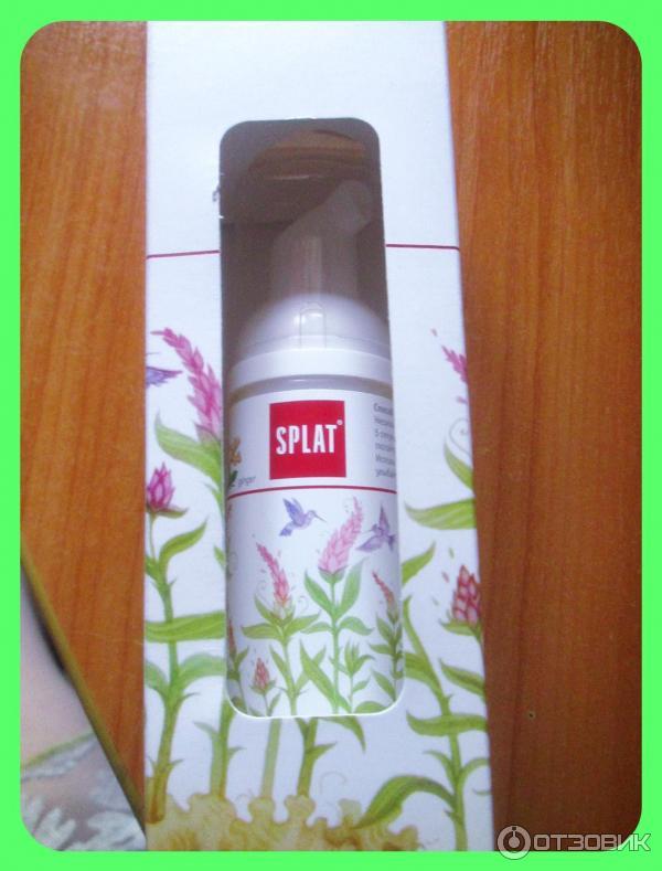 Пенка для очистки десен и полости рта SPLAT Oral Care Foam фото