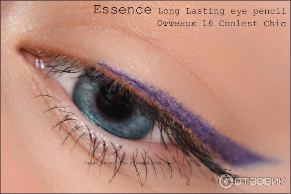 Карандаш для глаз Essence Long Lasting Eye Pencil 09 сool down 16 coolest chic