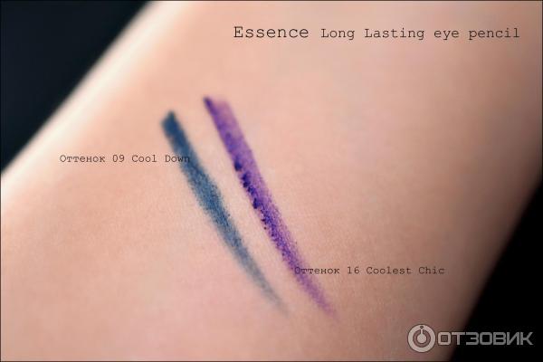 Карандаш для глаз Essence Long Lasting Eye Pencil 09 сool down 16 coolest chic