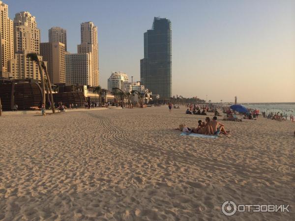 Пляж Jumeirah Beach Residence фото