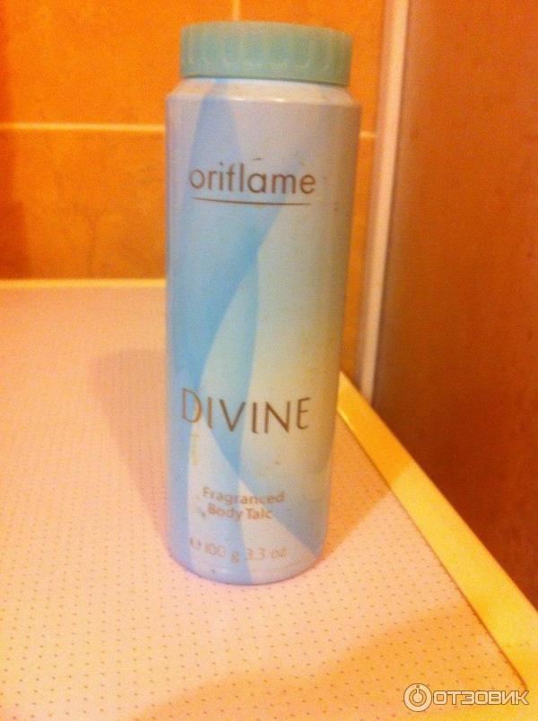 Ароматизированный тальк для тела Oriflame Divine фото