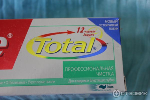 Зубная паста Colgate Total 12 Pro-Clean Gel фото