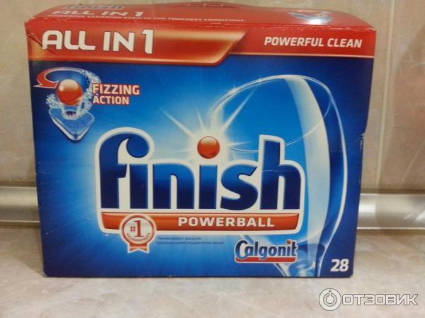 Таблетки для посудомоечной машины Finish All In One