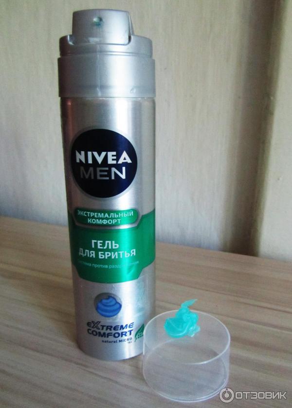 Гель для бритья Nivea for Men Экстремальный комфорт фото