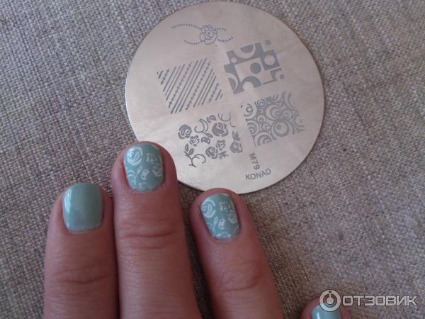 Набор для дизайна ногтей Konad Stamping nail art фото