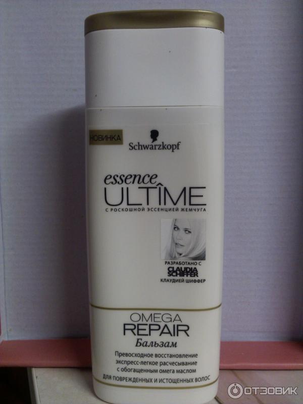 Бальзам для поврежденных и истощенных волос Schwarzkopf Omega Repair Essence Ultime фото