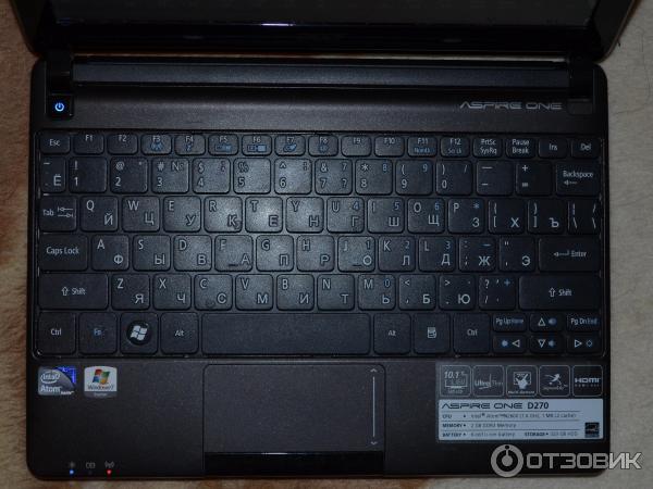 Нетбук Acer Aspire One D270 фото