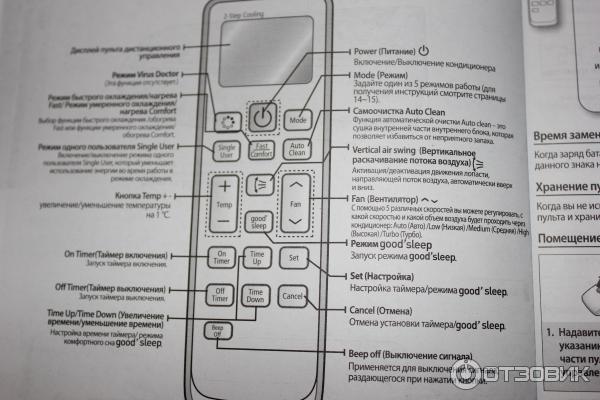 Как настроить пульт сплит системы на холод