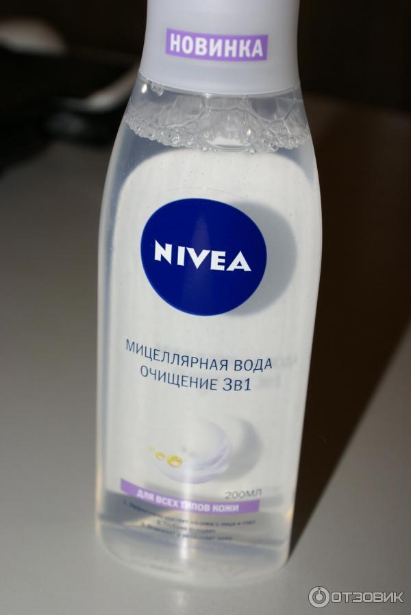 Мицеллярная вода Nivea Очищение 3 в 1 фото