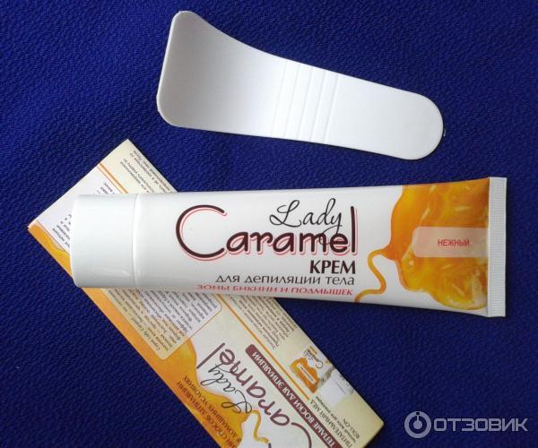 Крем для депиляции тела Caramel для зоны бикини и подмышек фото