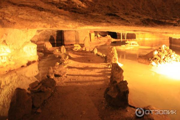 Экскурсия в пещеру Les Grottes Petrifiantes de Savonnieres Villandry (Франция, Тур)