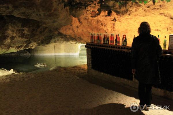 Экскурсия в пещеру Les Grottes Petrifiantes de Savonnieres Villandry (Франция, Тур)