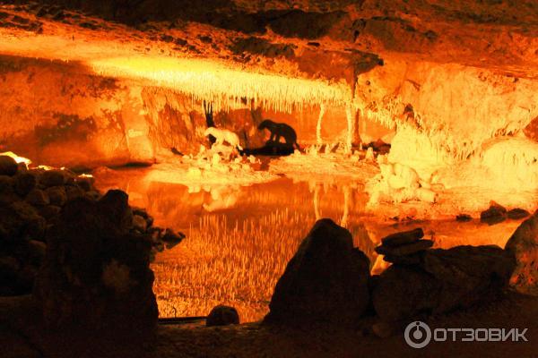 Экскурсия в пещеру Les Grottes Petrifiantes de Savonnieres Villandry (Франция, Тур)