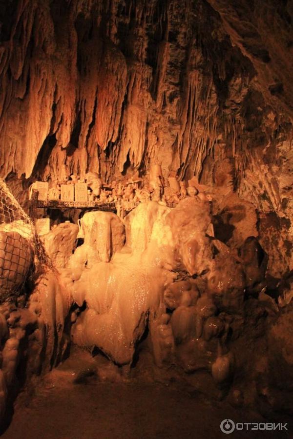 Экскурсия в пещеру Les Grottes Petrifiantes de Savonnieres Villandry (Франция, Тур)