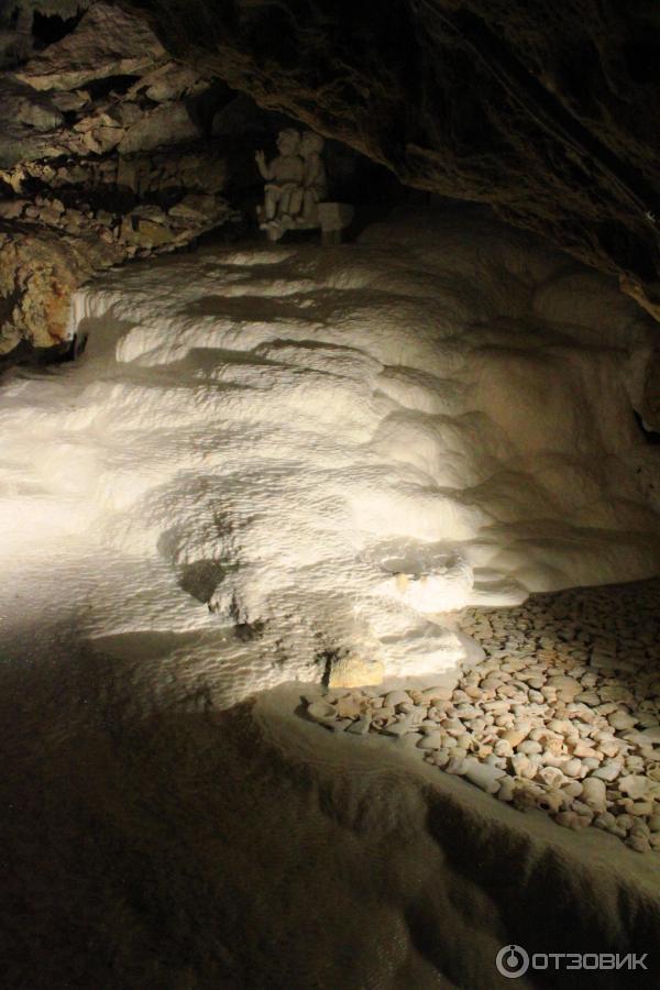 Экскурсия в пещеру Les Grottes Petrifiantes de Savonnieres Villandry (Франция, Тур)