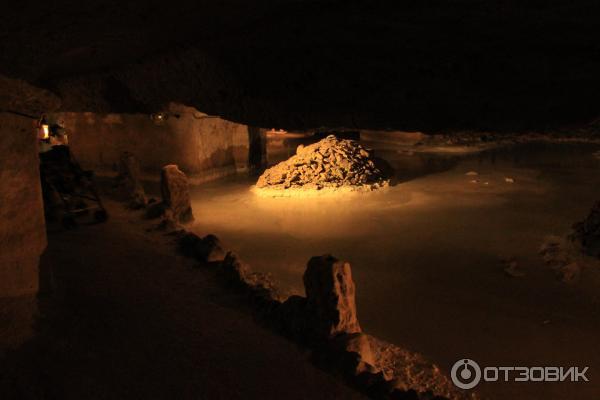 Экскурсия в пещеру Les Grottes Petrifiantes de Savonnieres Villandry (Франция, Тур)