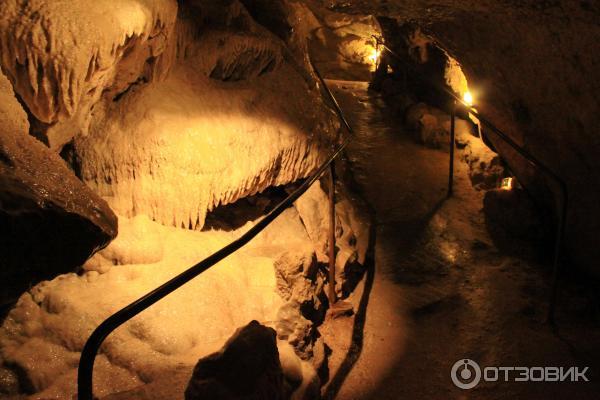 Экскурсия в пещеру Les Grottes Petrifiantes de Savonnieres Villandry (Франция, Тур)