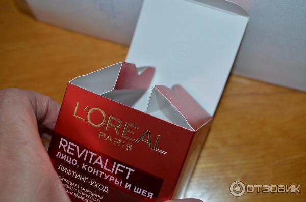 Крем лифтинг-уход Revitalift лицо, контуры и шея L`Oreal фото