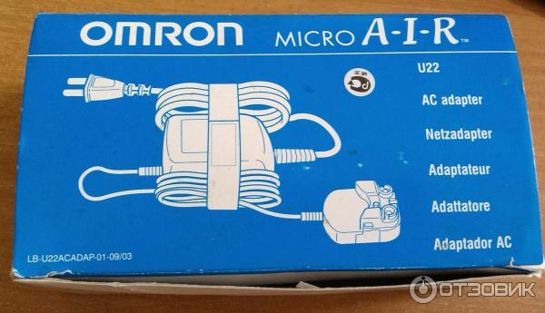 Ультразвуковой ингалятор (небулайзер) OMRON Micro A-I-R U22 фото