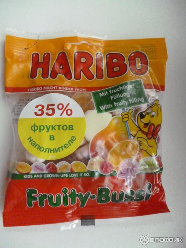 Жевательный мармелад Haribo Fruity Bussi фото