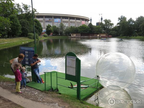 Водный шар TPU с молнией Tizip фото