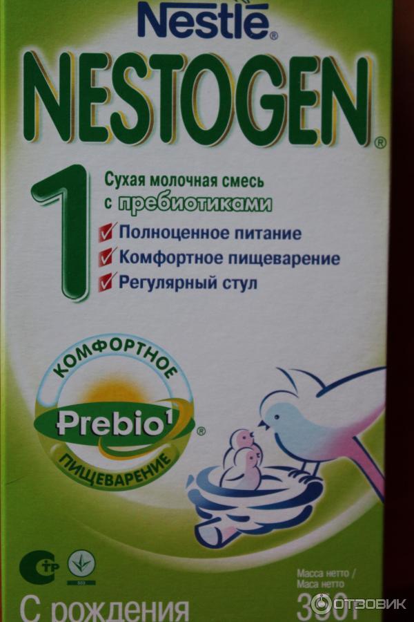 Детская молочная смесь Nestle Nestogen 1 Prebio с пребиотиками 0-6мес фото