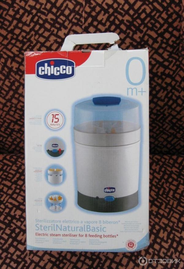 Коробка Chicco Steril Natural Basic