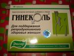 БАД Эвалар "Гинеколь" фото