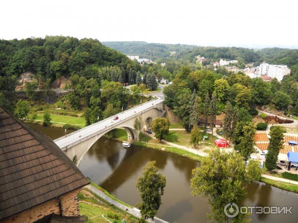 Вид с балкона замка