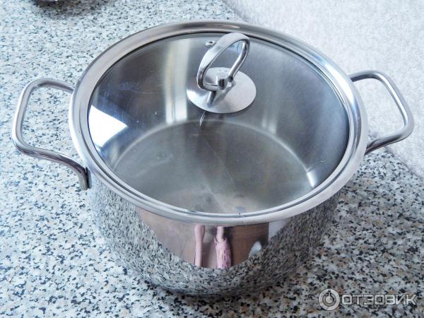 Отзыв о Посуда из нержавеющей стали "Кухар" | Отличная посуда за низкую ...