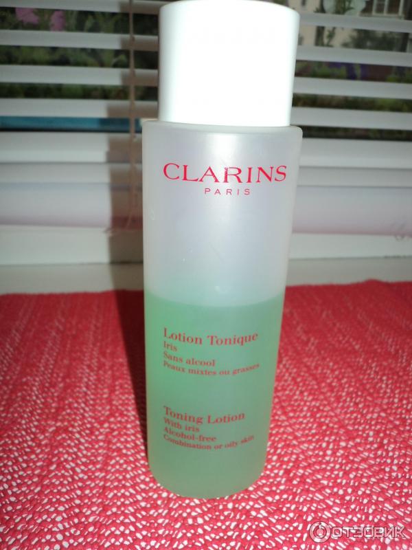 Тоник Clarins Toning Lotion With Iris фото