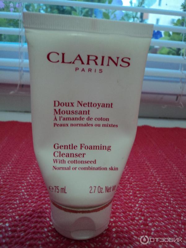 Мусс для умывания Clarins Doux Nettoyant Moussant фото