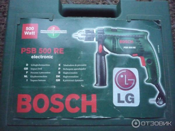 Электродрель ударная Bosch PSB 500 RE фото