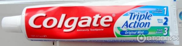 Зубная паста Colgate Тройное действие фото