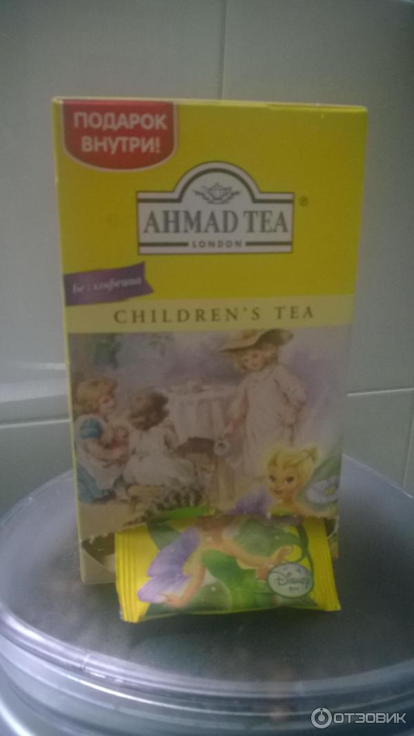 Детский чай Ahmad Tea с бананом и карамелью