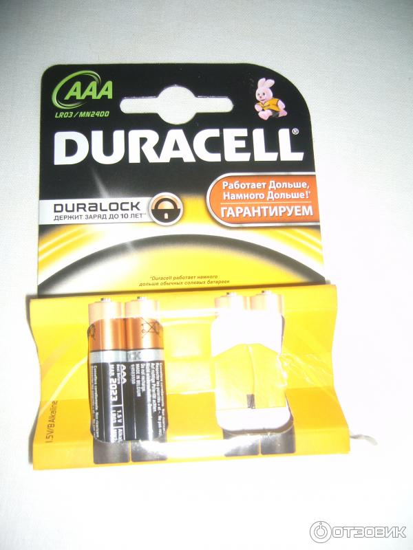 Батарейки Duracell AAA фото