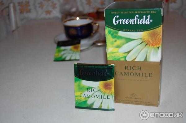 Чай Greenfield Rich Camomile фото