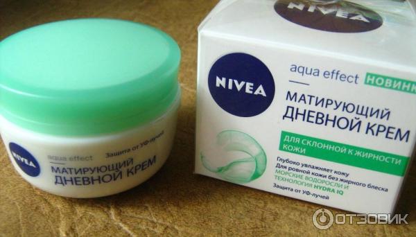 Матирующий дневной крем Nivea Aqua Effect фото