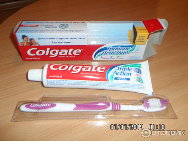 зубная паста Colgate Тройное действие