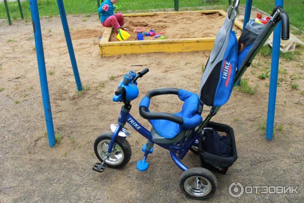 Детский трехколесный велосипед Trike ST 1MS с фарой Lexus trike фото