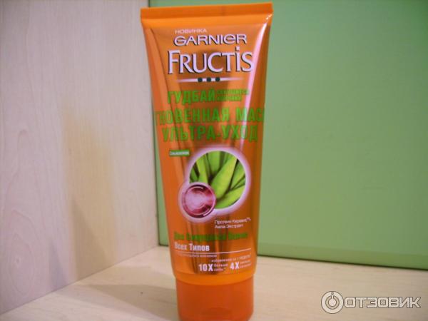 Мгновенная маска ультра-уход Garnier Fructis Гудбай секущиеся кончики фото