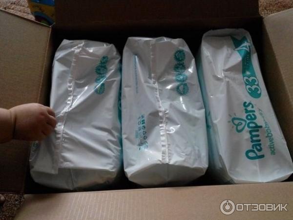 Подгузники Pampers Active Baby-Dry фото