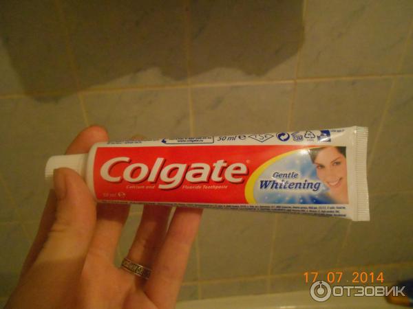 Зубная паста Colgate Бережное отбеливание фото