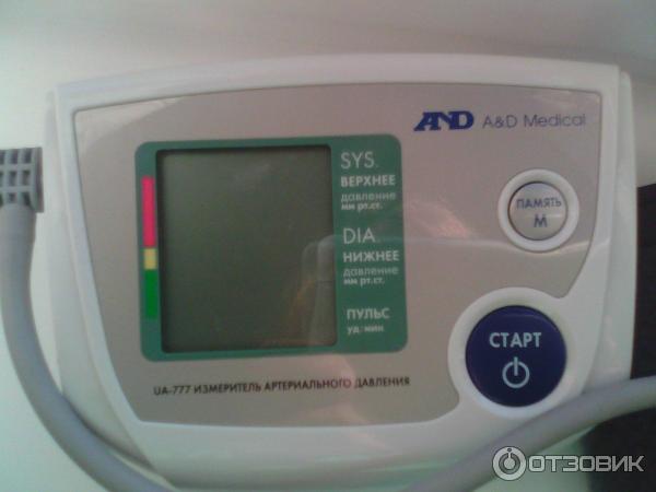 Тонометр автоматический A&D Medical UA-777 фото