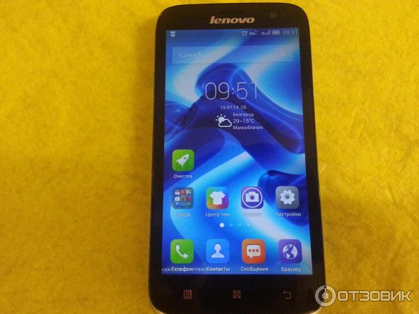 Смартфон Lenovo A859 фото