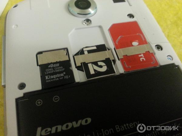 Смартфон Lenovo A859 фото